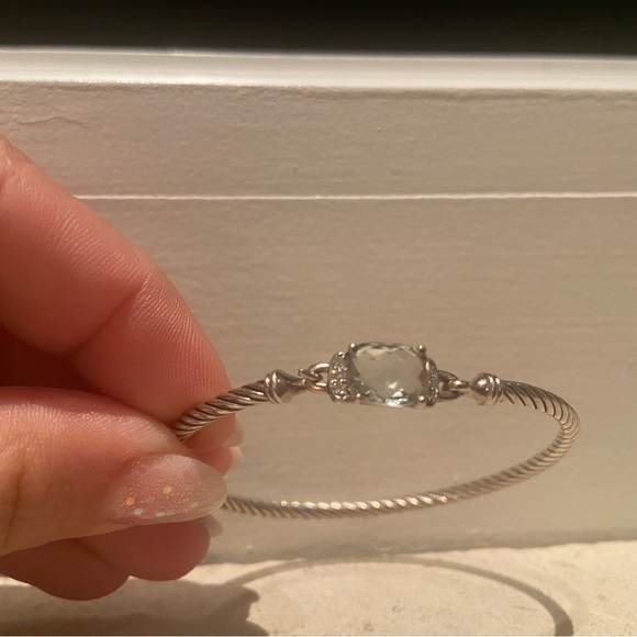 David Yurman Prasiolite and Diamond Bracelet rare find! - Picture 5 of 11